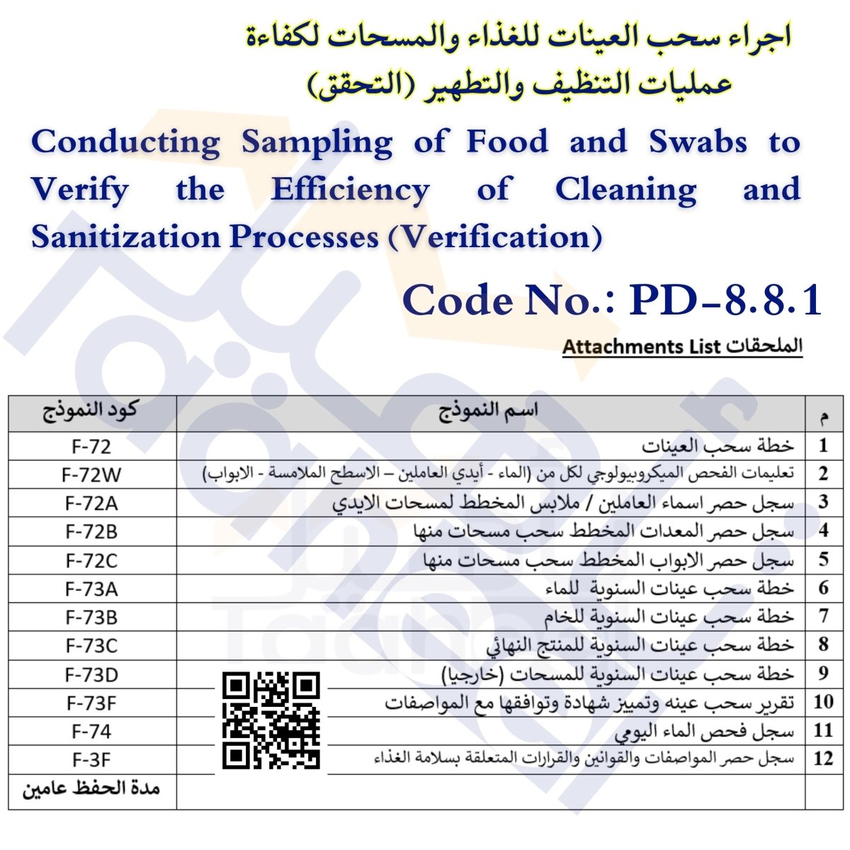 Procedure   Verification